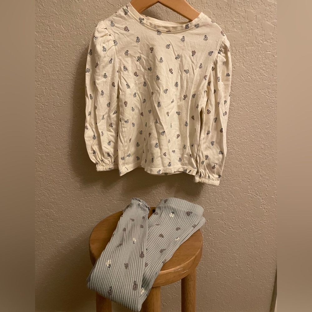 Toddler floral two-piece set (4T)